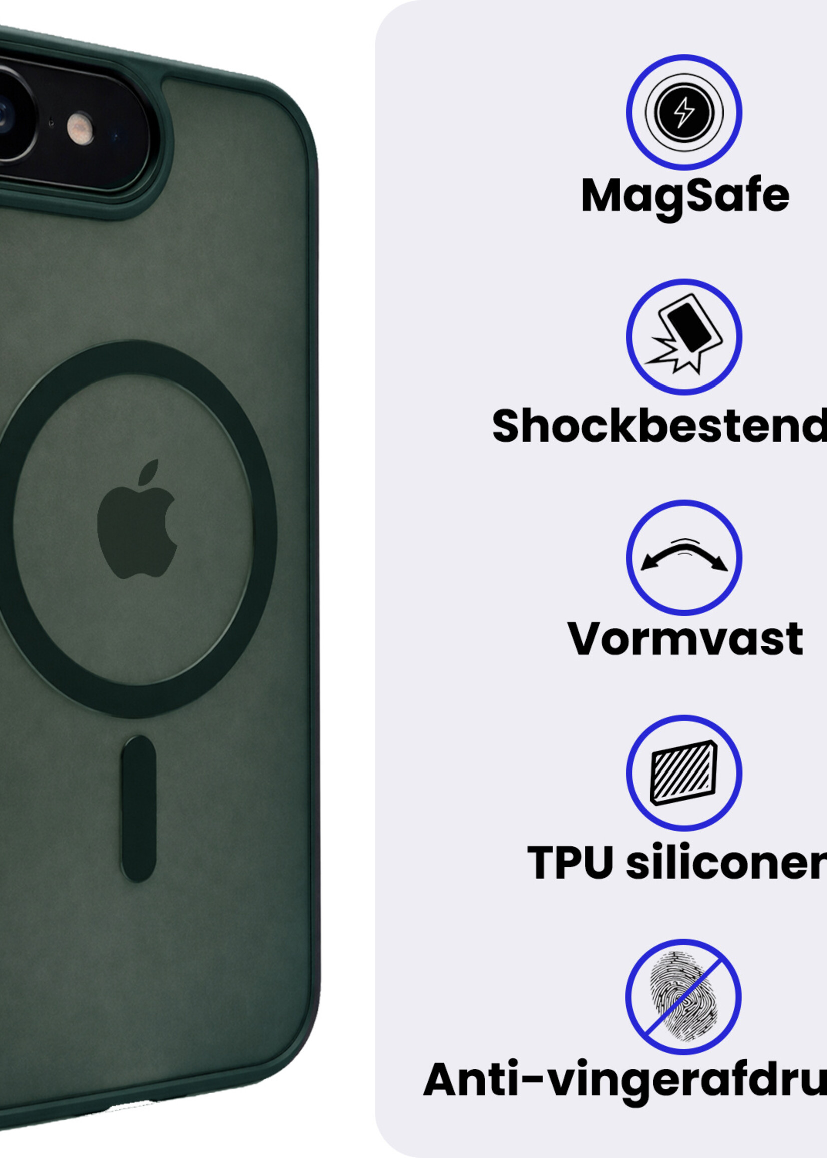 BTH BTH iPhone 17e Magsafe Hoesje - Donkergroen