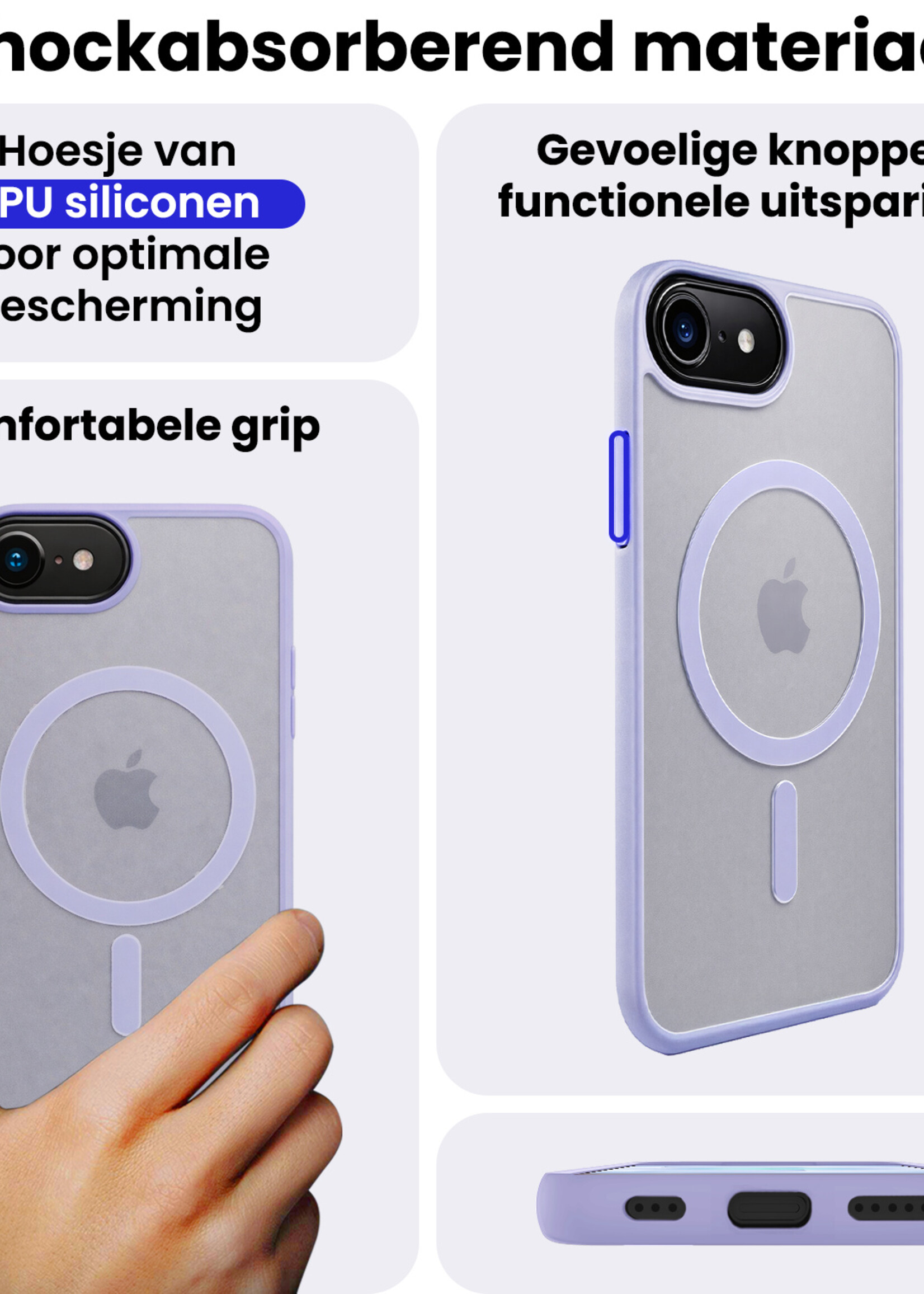 BTH BTH iPhone 17e Magsafe Hoesje - Lila