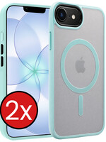 BTH BTH iPhone 17e Magsafe Hoesje - Lichtblauw - 2 PACK