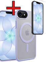 BTH BTH iPhone 17e Magsafe Hoesje Lila Met Screenprotector