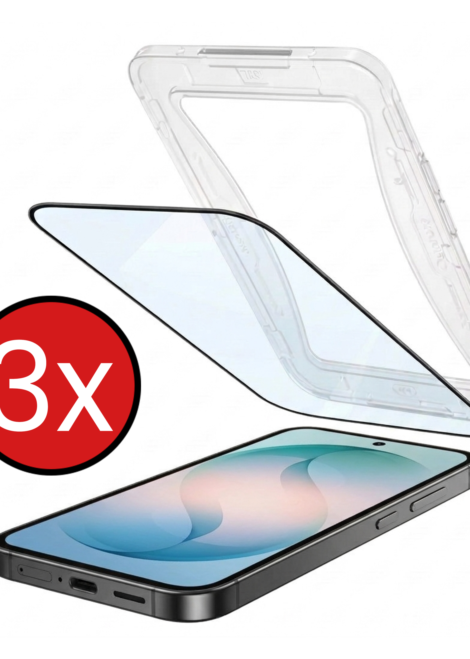 BTH BTH Samsung Galaxy S26 Plus Hybrid Screenprotector - 3 PACK