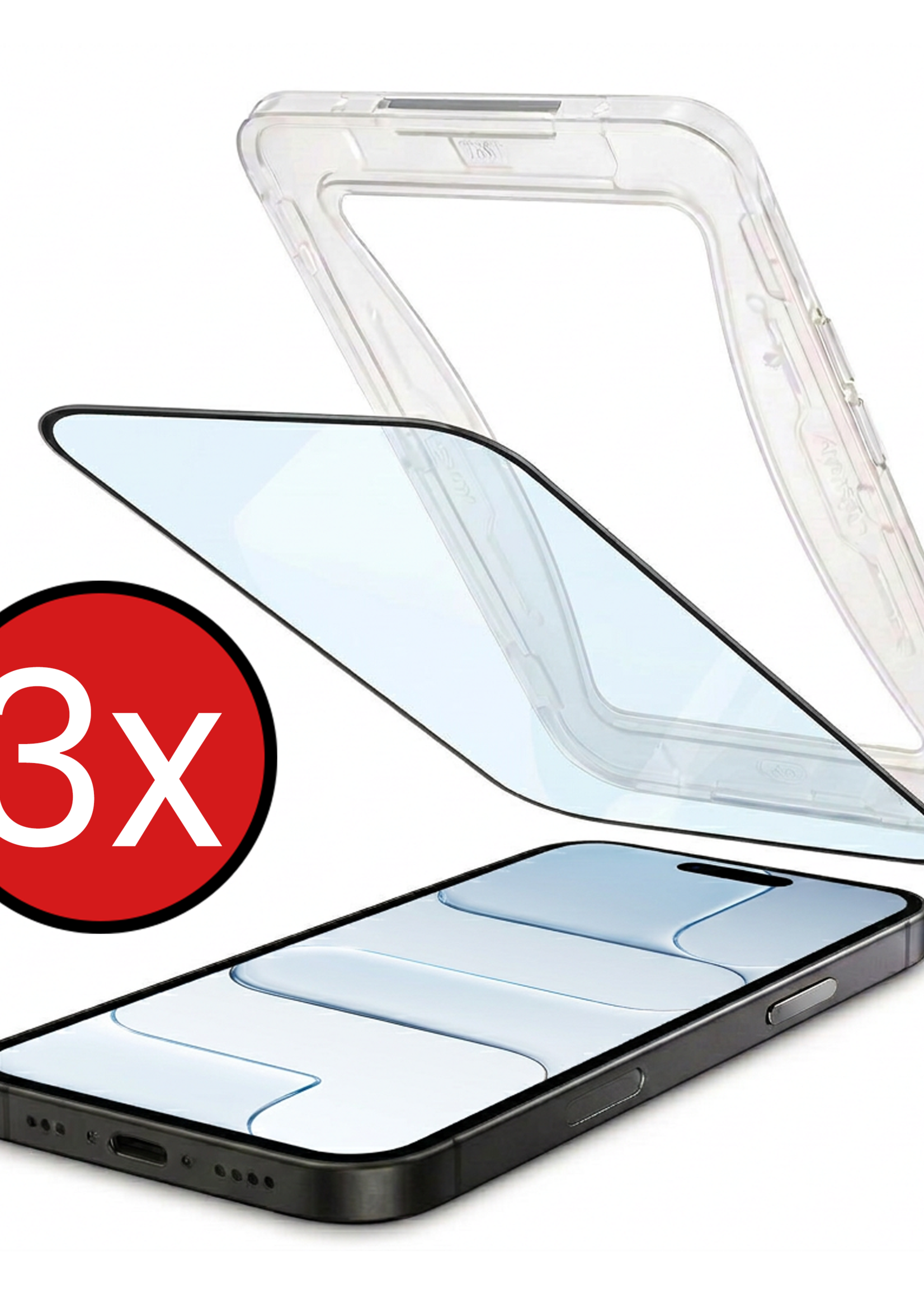 BTH BTH iPhone Air Hybrid Screenprotector - 3 PACK