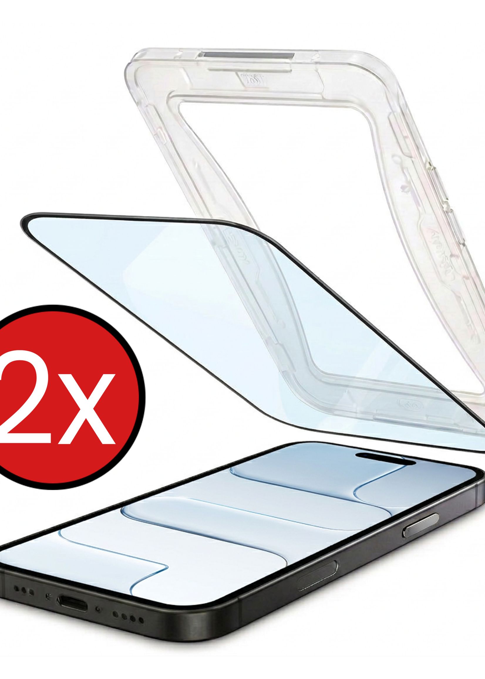 BTH BTH iPhone Air Hybrid Screenprotector - 2 PACK