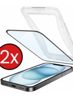 BTH BTH iPhone 15 Pro Max Hybrid Screenprotector - 2 PACK
