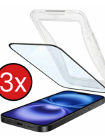 BTH BTH iPhone 16 Plus Hybrid Screenprotector - 3 PACK
