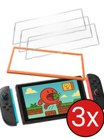 BTH BTH Nintendo Switch 2 Screenprotector Met Installatieframe - 3 PACK