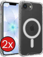 BTH BTH iPhone 17e Magsafe Hoesje - Transparant - 2 PACK