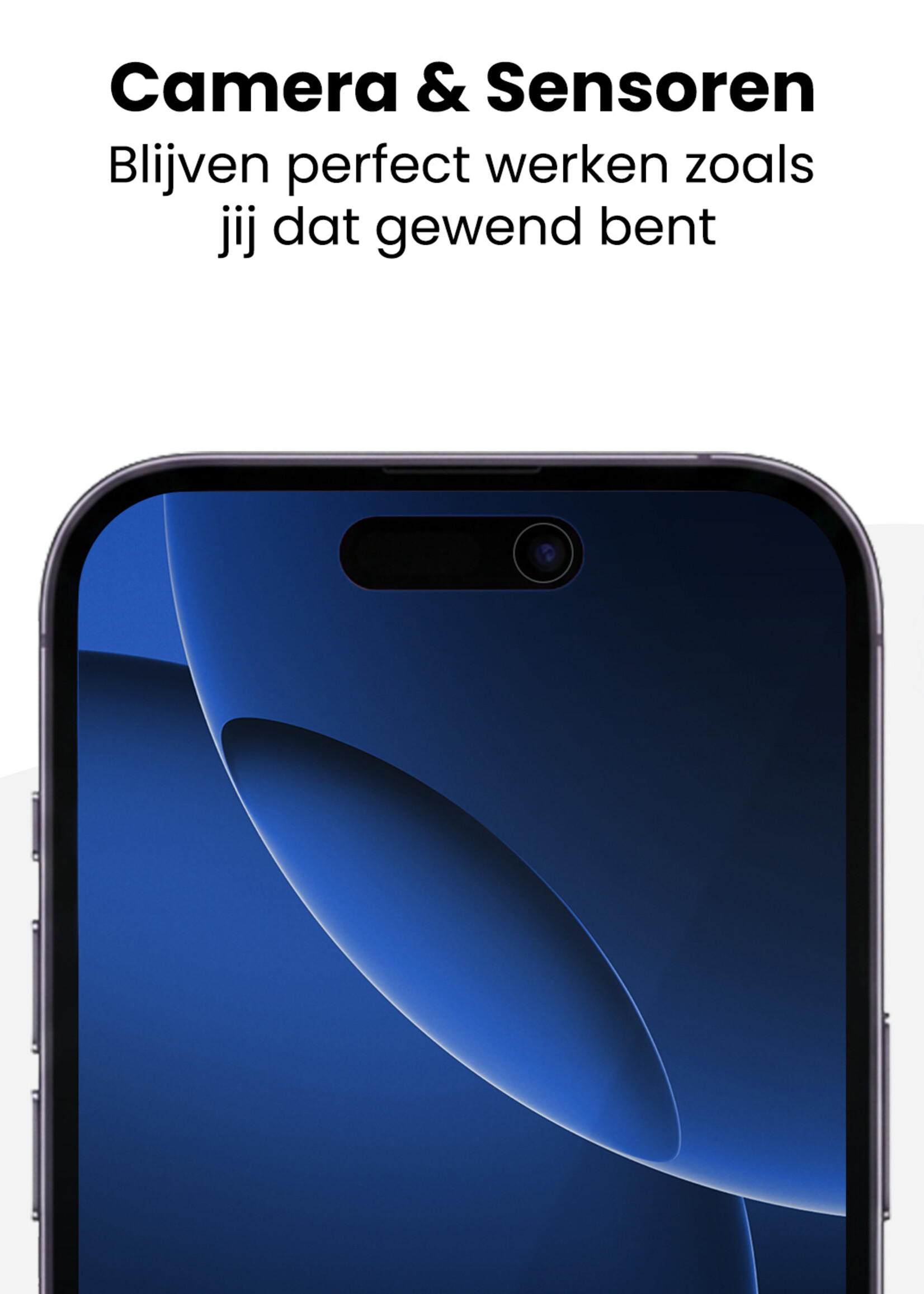 BTH BTH iPhone 16 Pro Hybrid Privacy Screenprotector