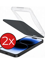 BTH BTH iPhone 14 Pro Hybrid Privacy Screenprotector - 2 PACK