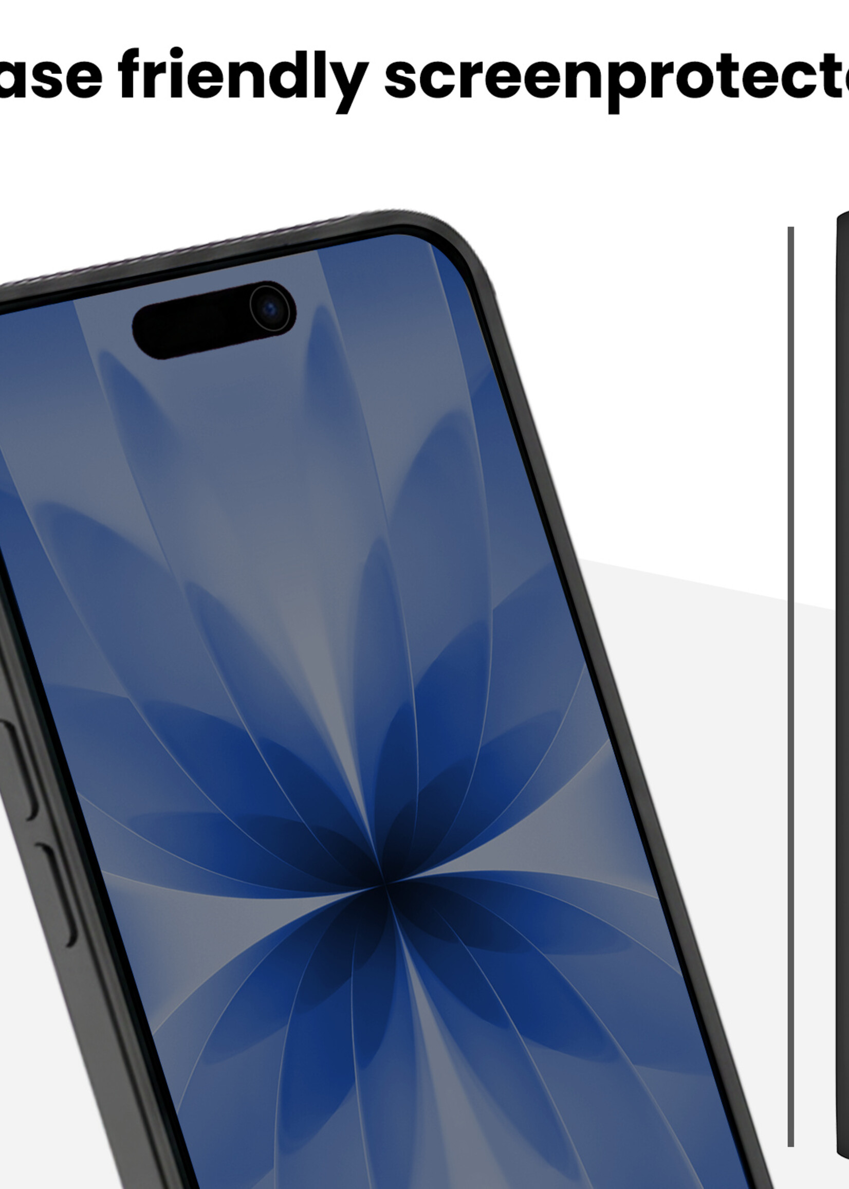BTH BTH iPhone 17 Hybrid Privacy Screenprotector - 2 PACK