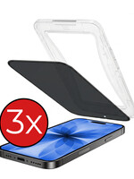 BTH BTH iPhone 17 Hybrid Privacy Screenprotector - 3 PACK