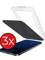 BTH BTH iPhone Air Hybrid Privacy Screenprotector - 3 PACK