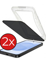 BTH BTH Samsung Galaxy S25 Hybrid Privacy Screenprotector - 2 PACK