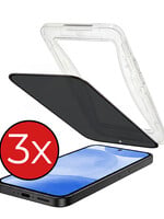 BTH BTH Samsung Galaxy S24 Hybrid Privacy Screenprotector - 3 PACK