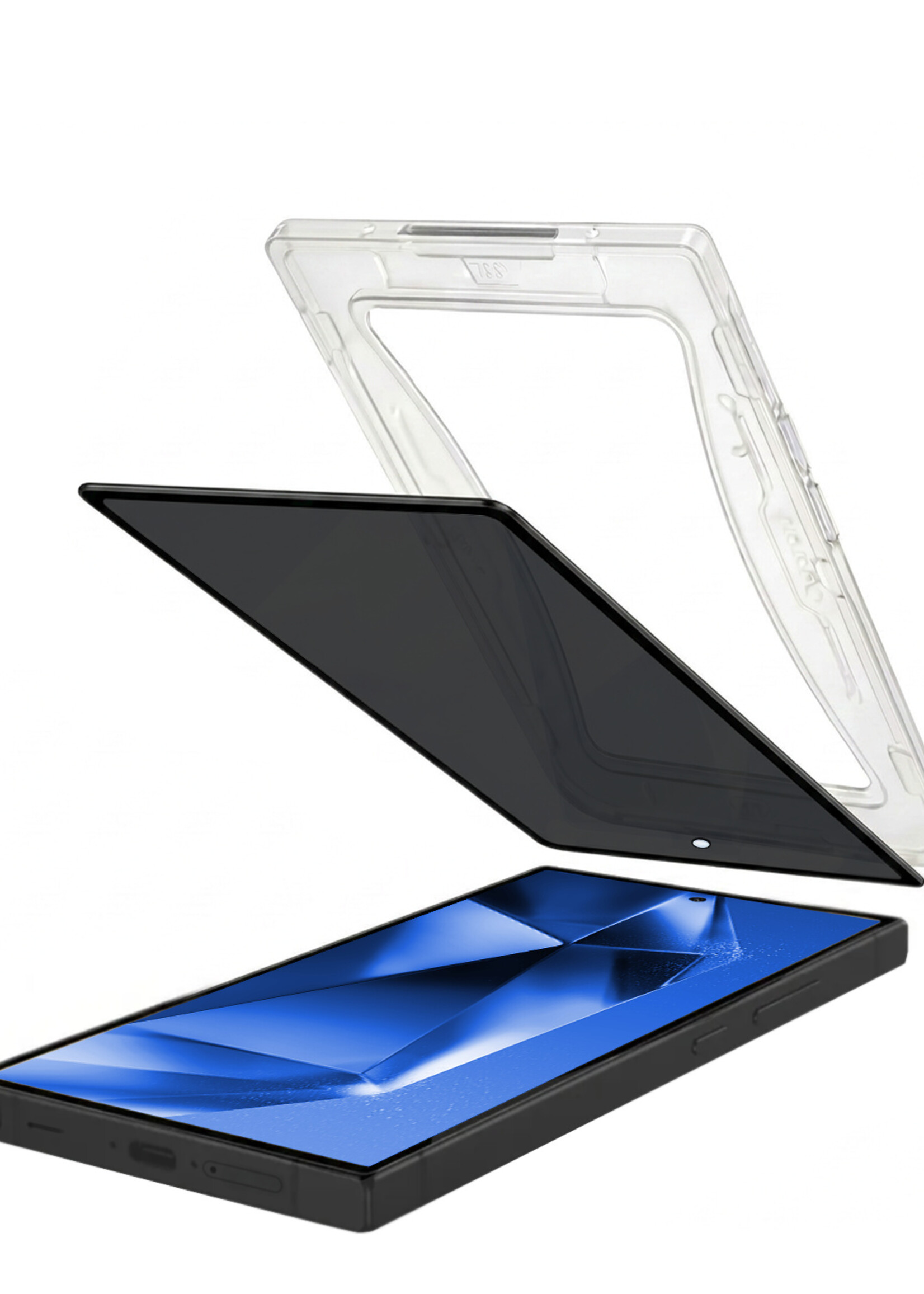 BTH BTH Samsung Galaxy S24 Ultra Hybrid Privacy Screenprotector