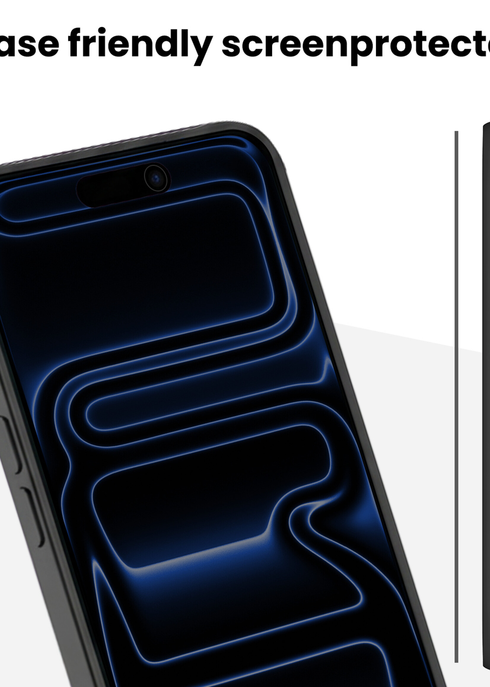 BTH BTH iPhone 17 Pro Max Hybrid Privacy Screenprotector - 2 PACK