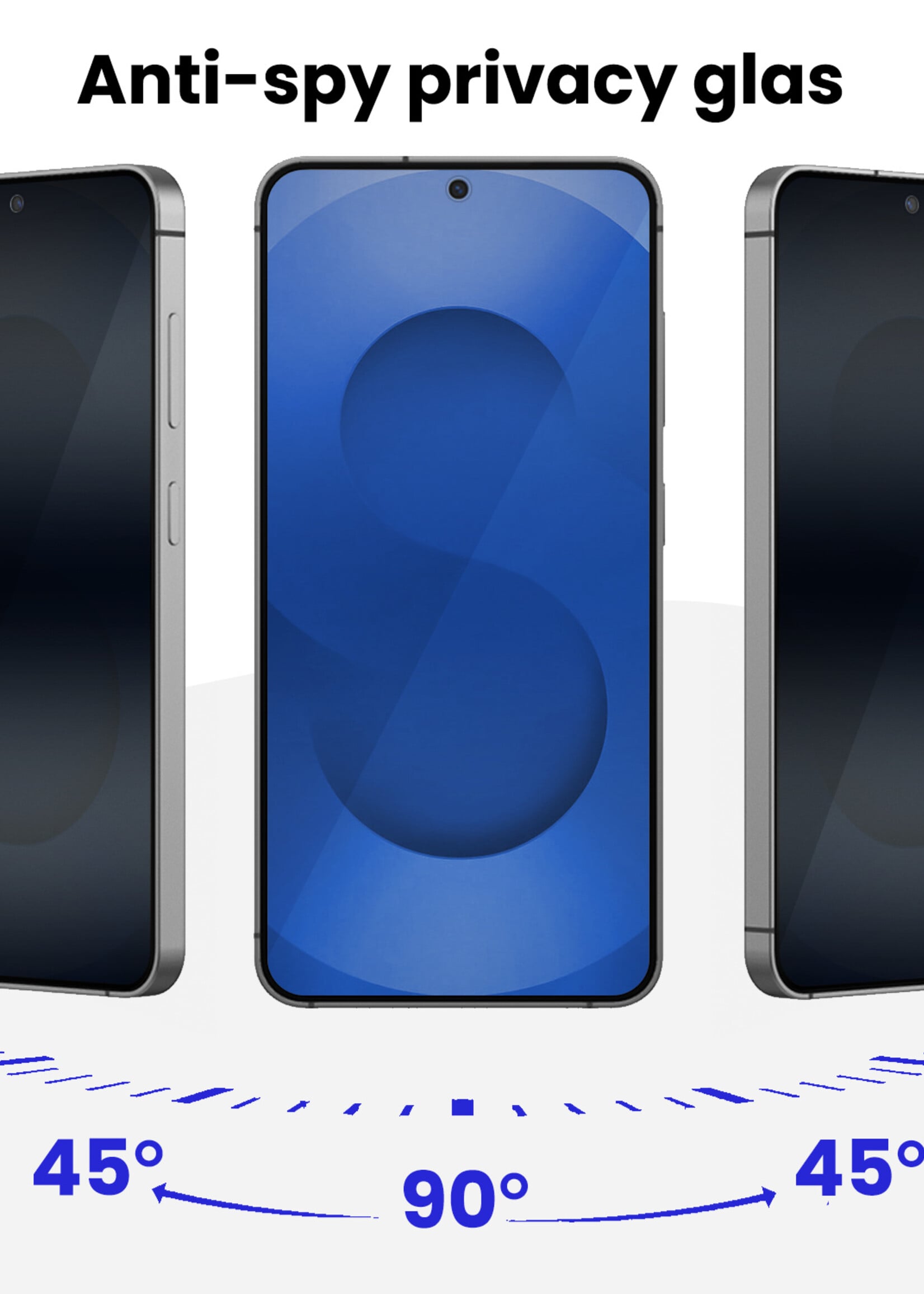 BTH BTH Samsung Galaxy S25 Ultra Hybrid Privacy Screenprotector