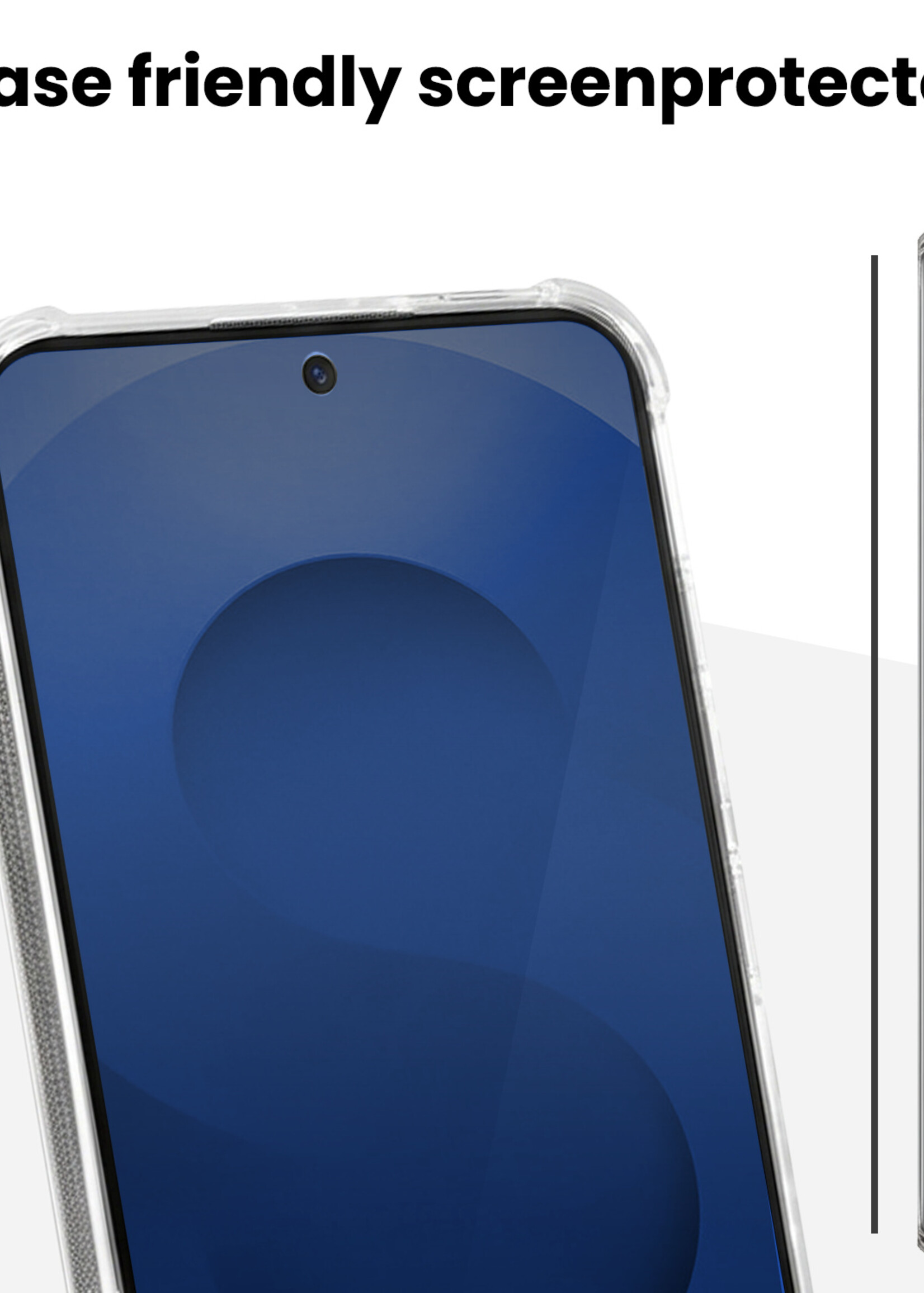 BTH BTH Samsung Galaxy S25 Ultra Hybrid Privacy Screenprotector - 2 PACK
