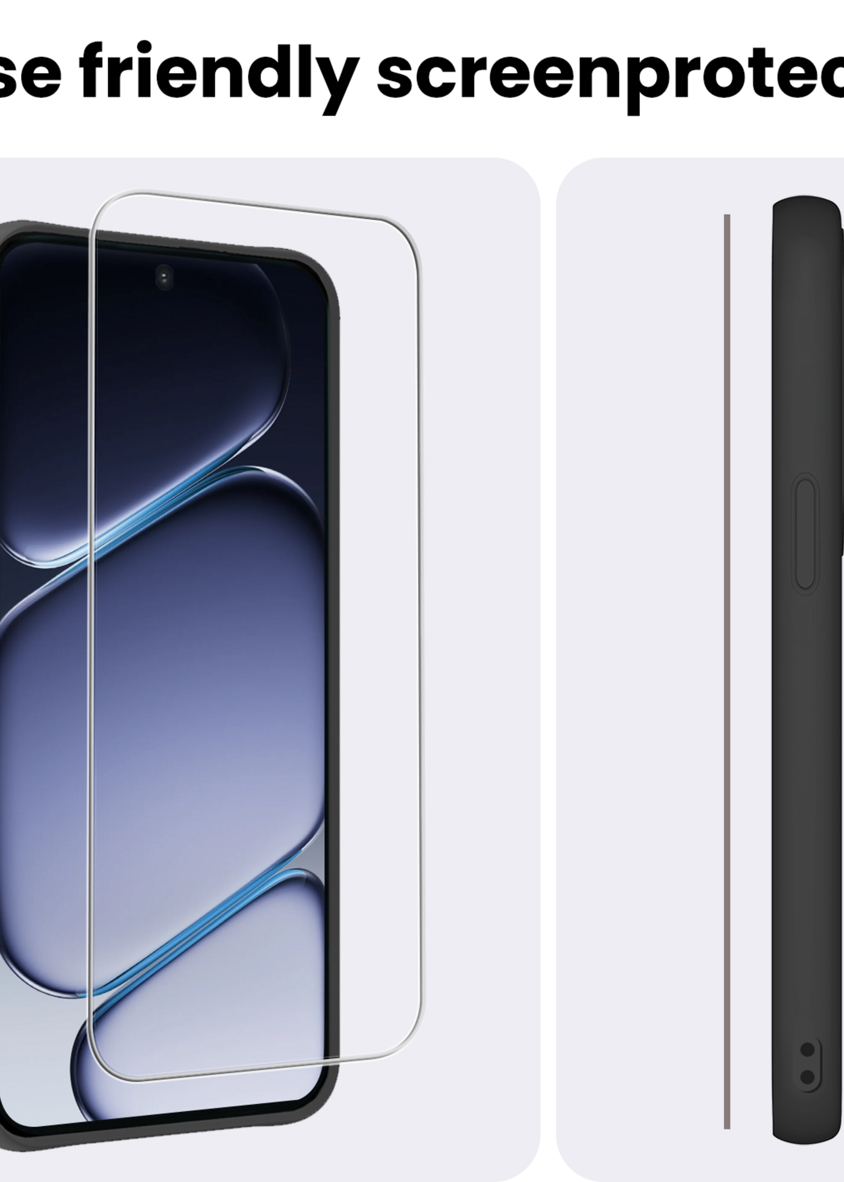 BTH BTH OnePlus Nord CE6 Screenprotector Glas - 2 PACK