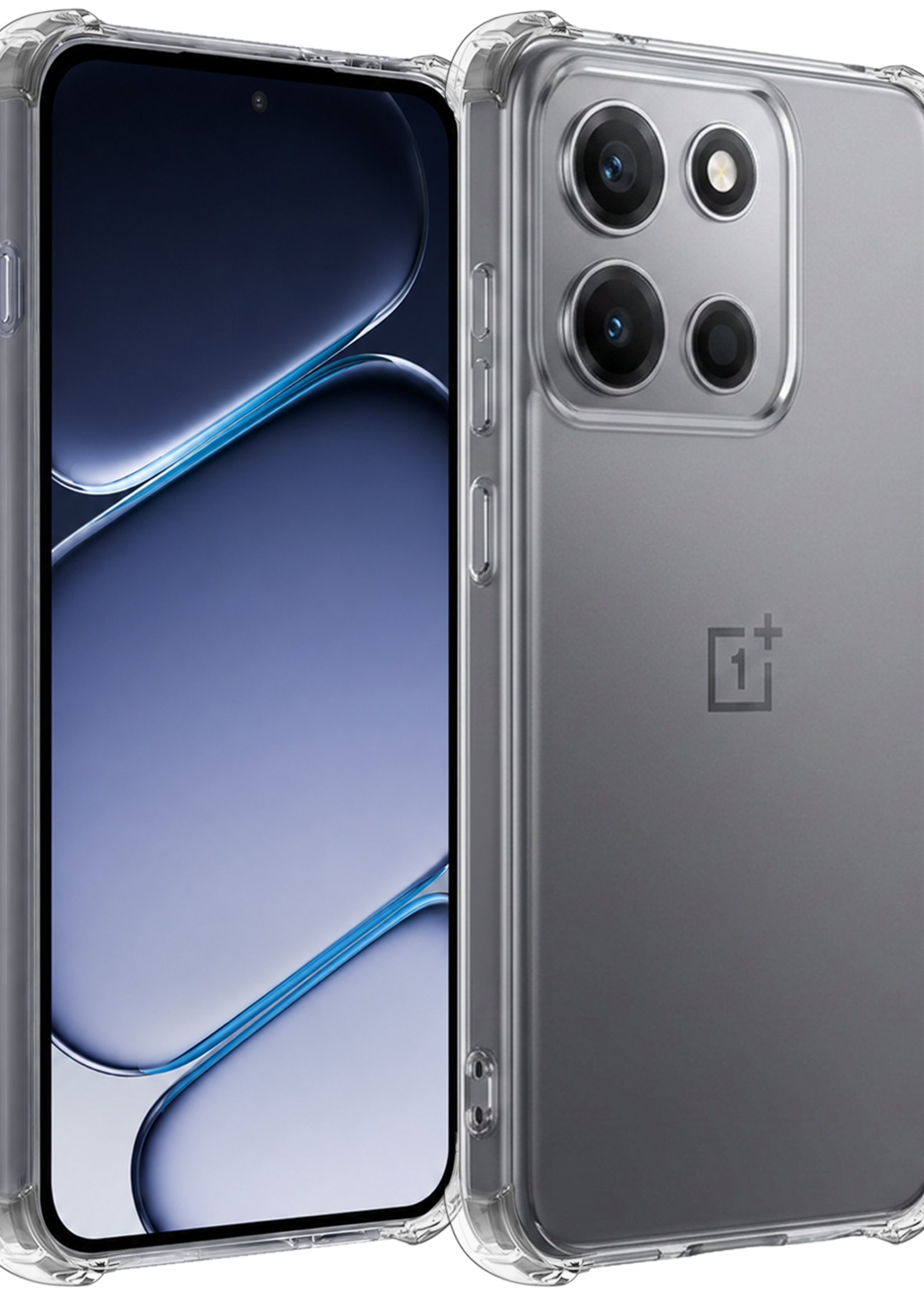 BTH BTH OnePlus Nord 6 Hoesje Shockproof - Transparant