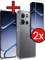 BTH BTH OnePlus Nord 6 Hoesje Shockproof Met 2x Screenprotector