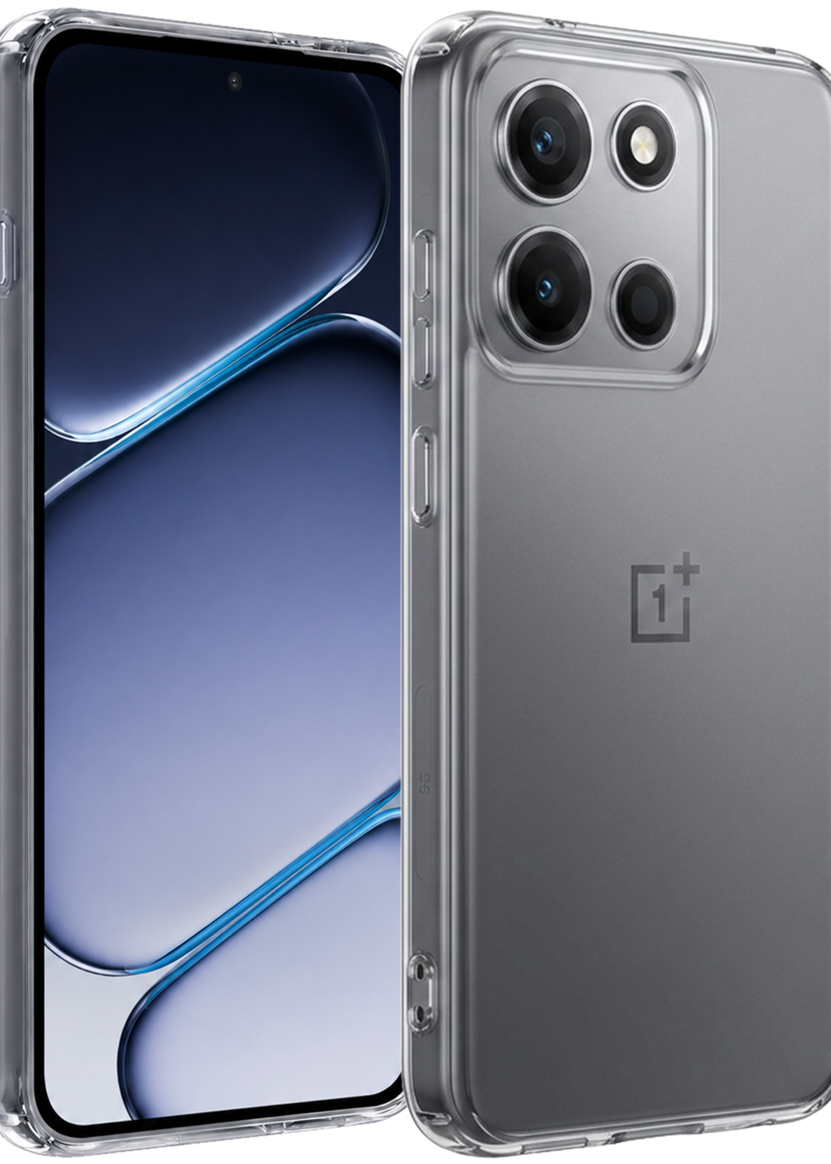 BTH BTH OnePlus Nord 6 Hoesje Siliconen - Transparant