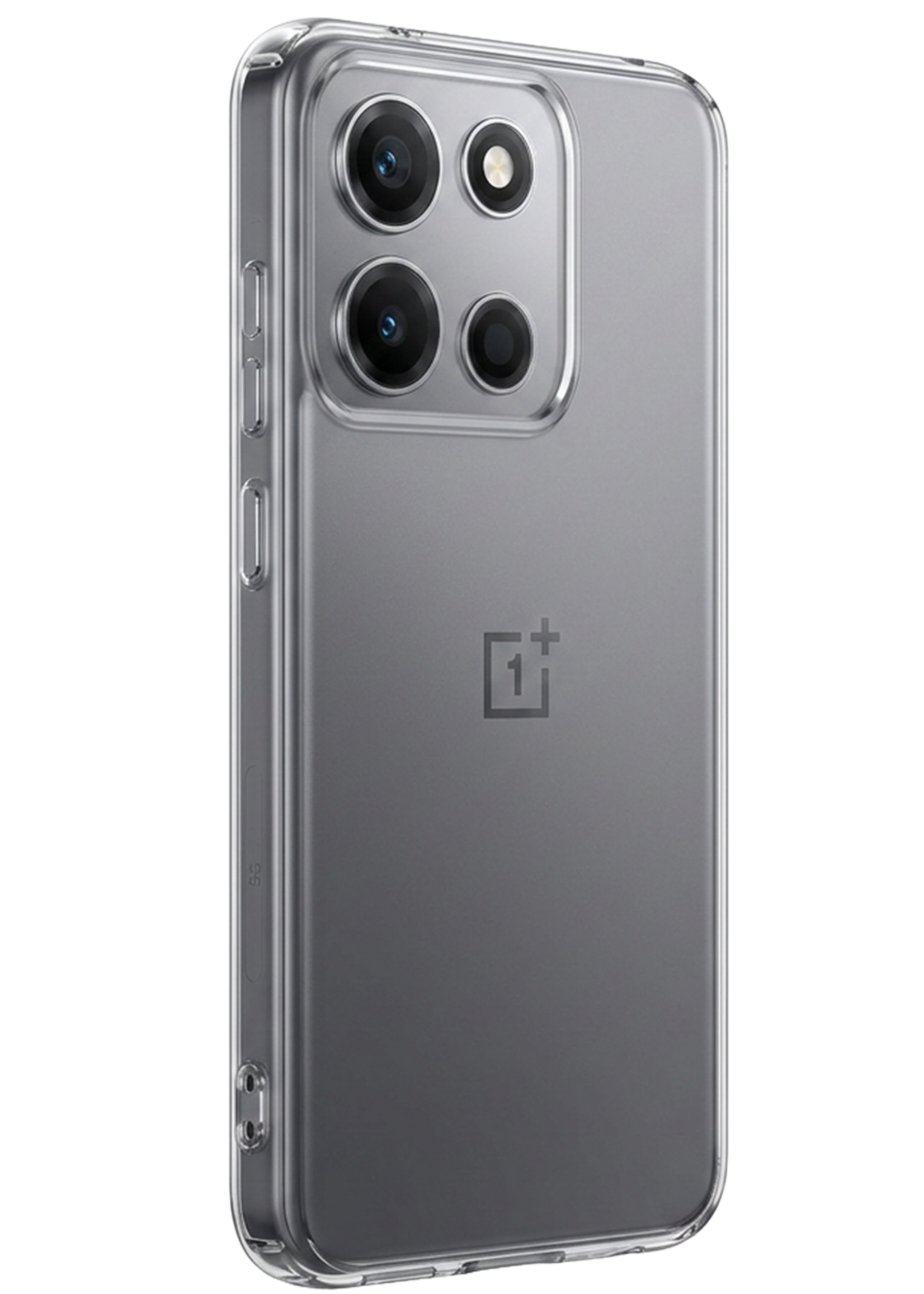 BTH BTH OnePlus Nord 6 Hoesje Siliconen - Transparant - 2 PACK
