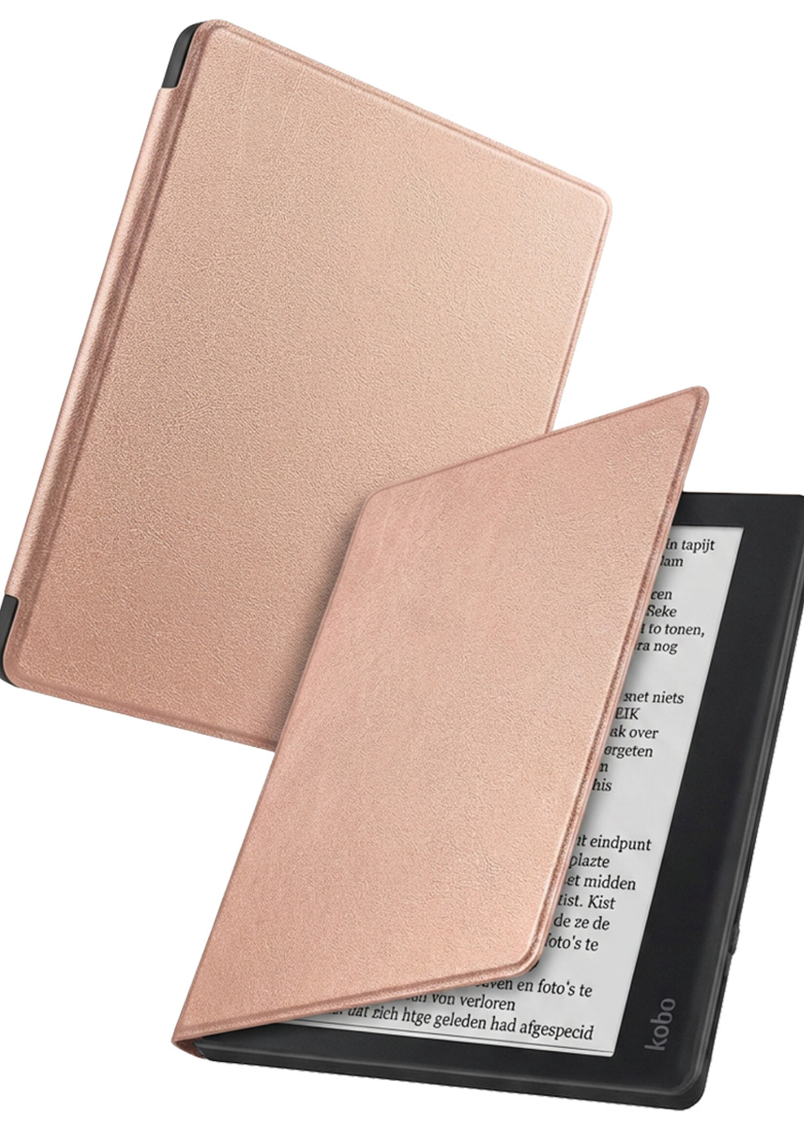 BTH BTH Kobo Elipsa 2E Hoesje - Rose Goud