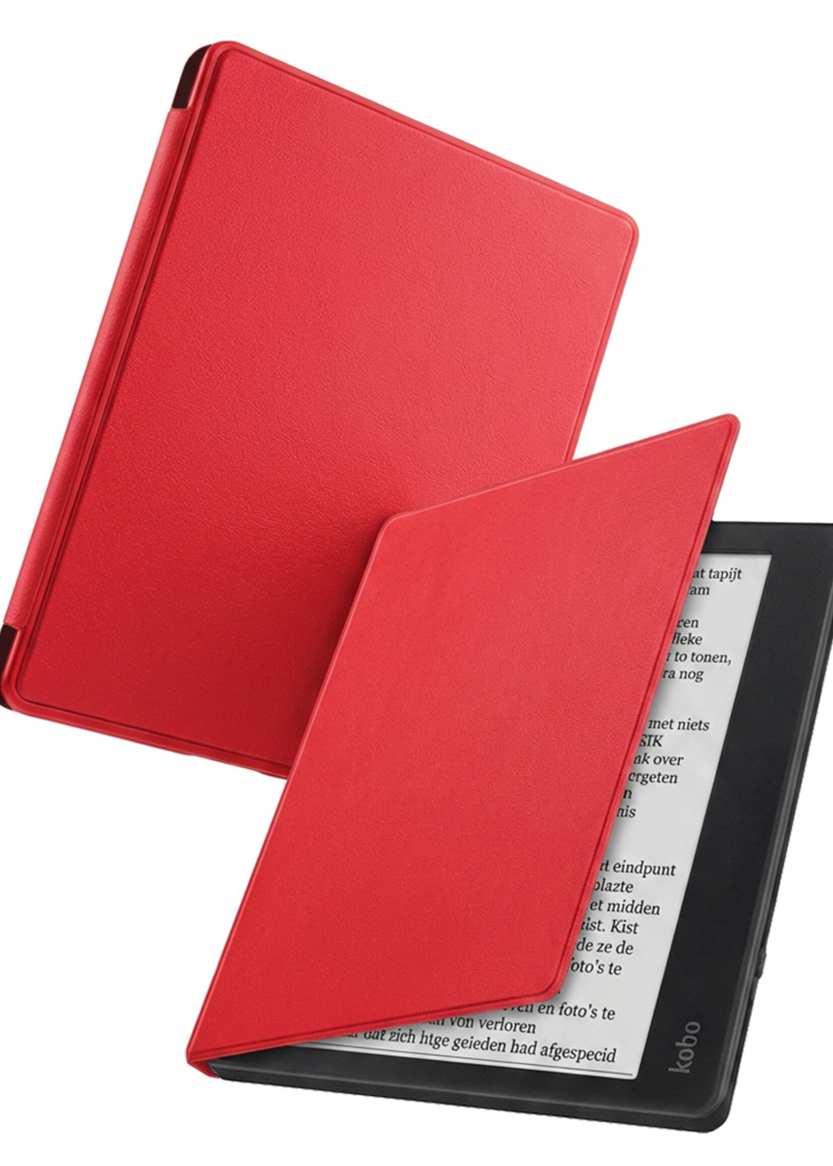 BTH BTH Kobo Elipsa 2E Hoesje - Rood