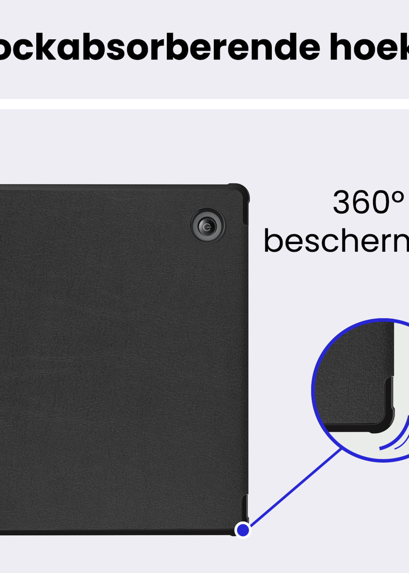 BTH BTH Kobo Libra 2 Hoesje - Zwart