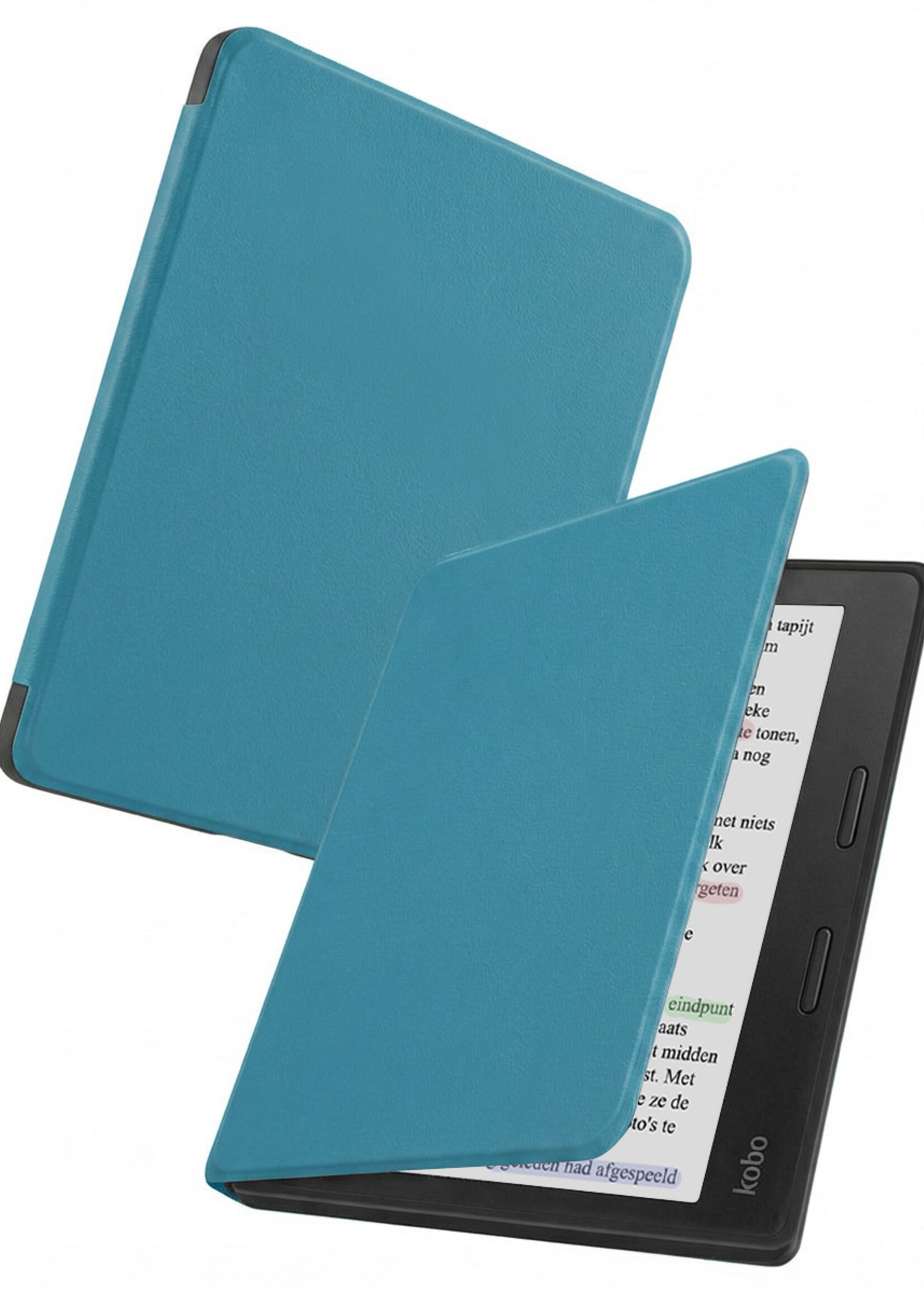BTH BTH Kobo Libra Colour Hoesje - Turquoise