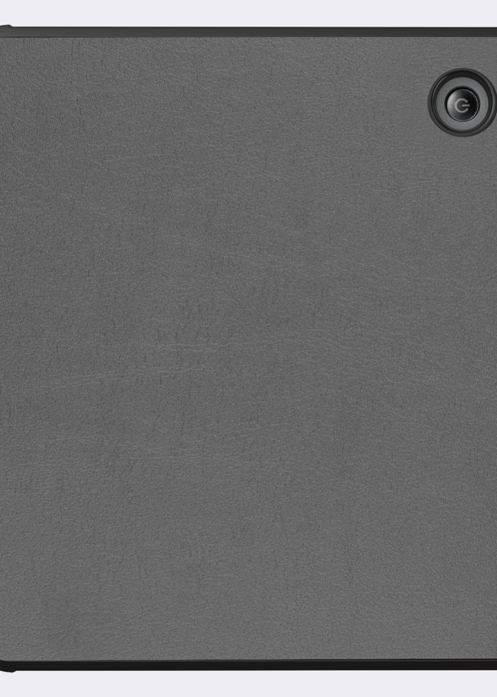 BTH BTH Kobo Libra H2O Hoesje Met Screenprotector - Grijs