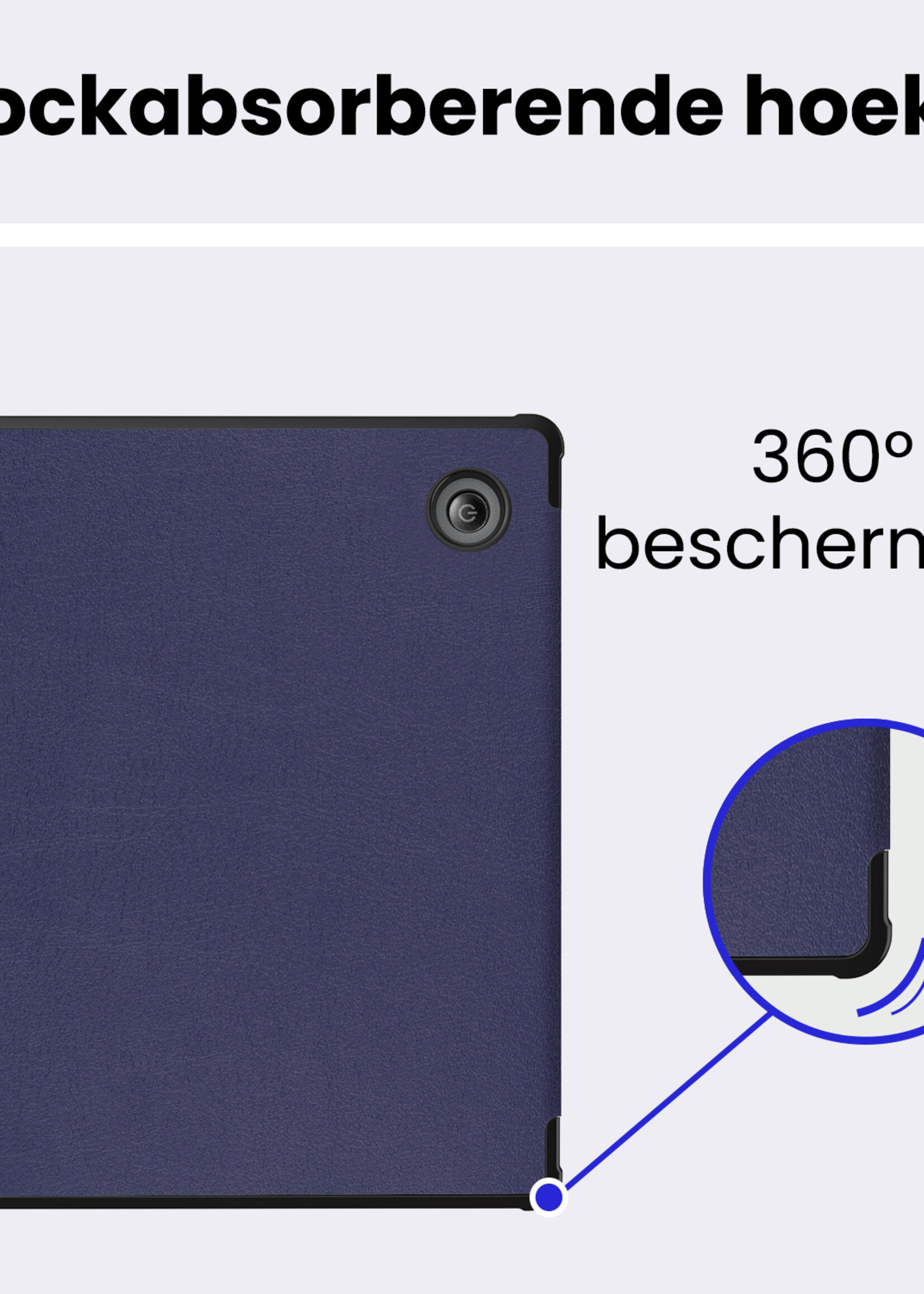 BTH BTH Kobo Sage Hoesje - Donkerblauw