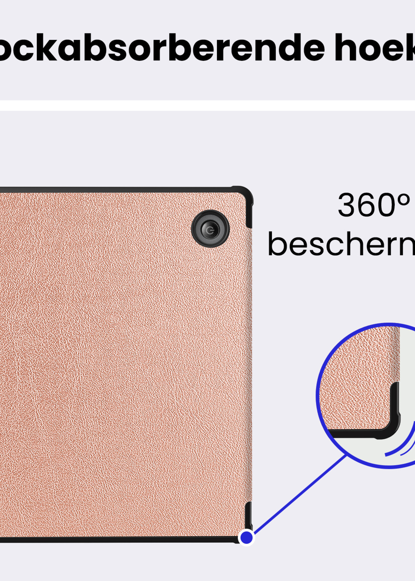 BTH BTH Kobo Sage Hoesje - Rose Goud