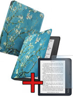 BTH BTH Kobo Sage Hoesje Met Screenprotector - Bloesem