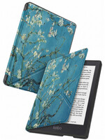 BTH BTH Kobo Clara 2E Hoesje Trifold - Bloesem