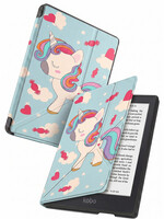 BTH BTH Kobo Clara 2E Hoesje Trifold - Eenhoorn