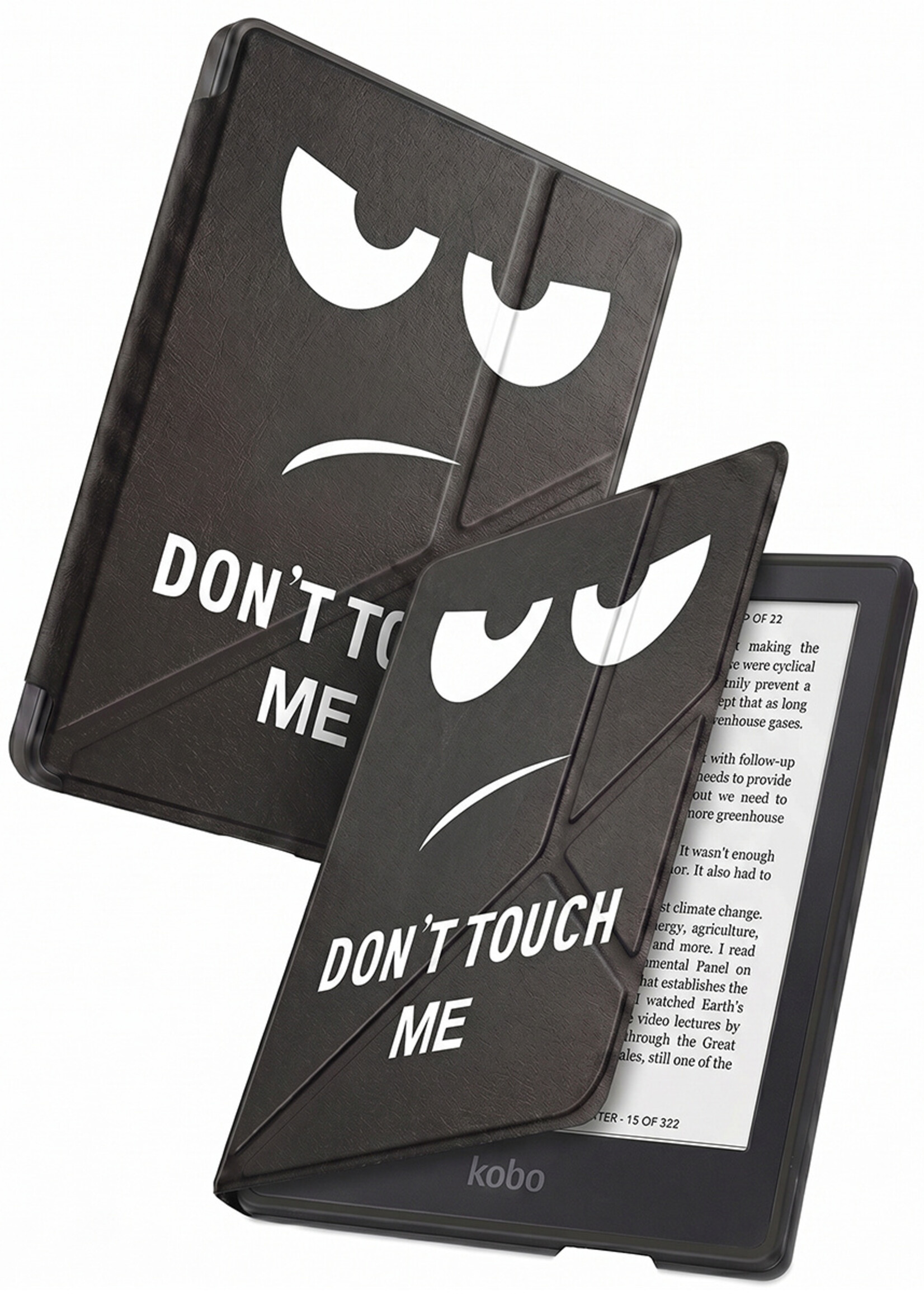 BTH BTH Kobo Clara 2E Hoesje Trifold - Touch