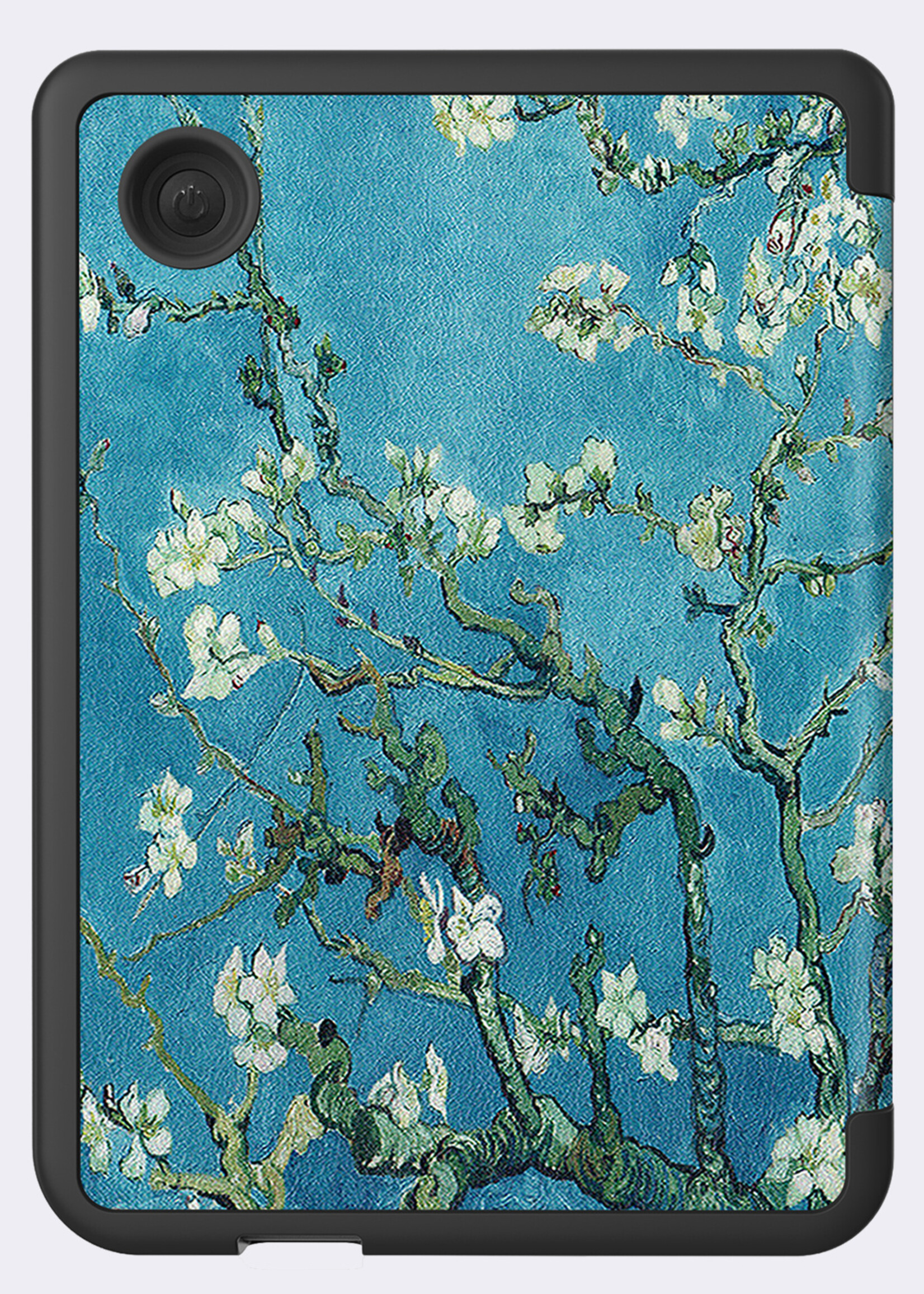 BTH BTH Kobo Clara 2E Hoesje Trifold Met Screenprotector - Bloesem