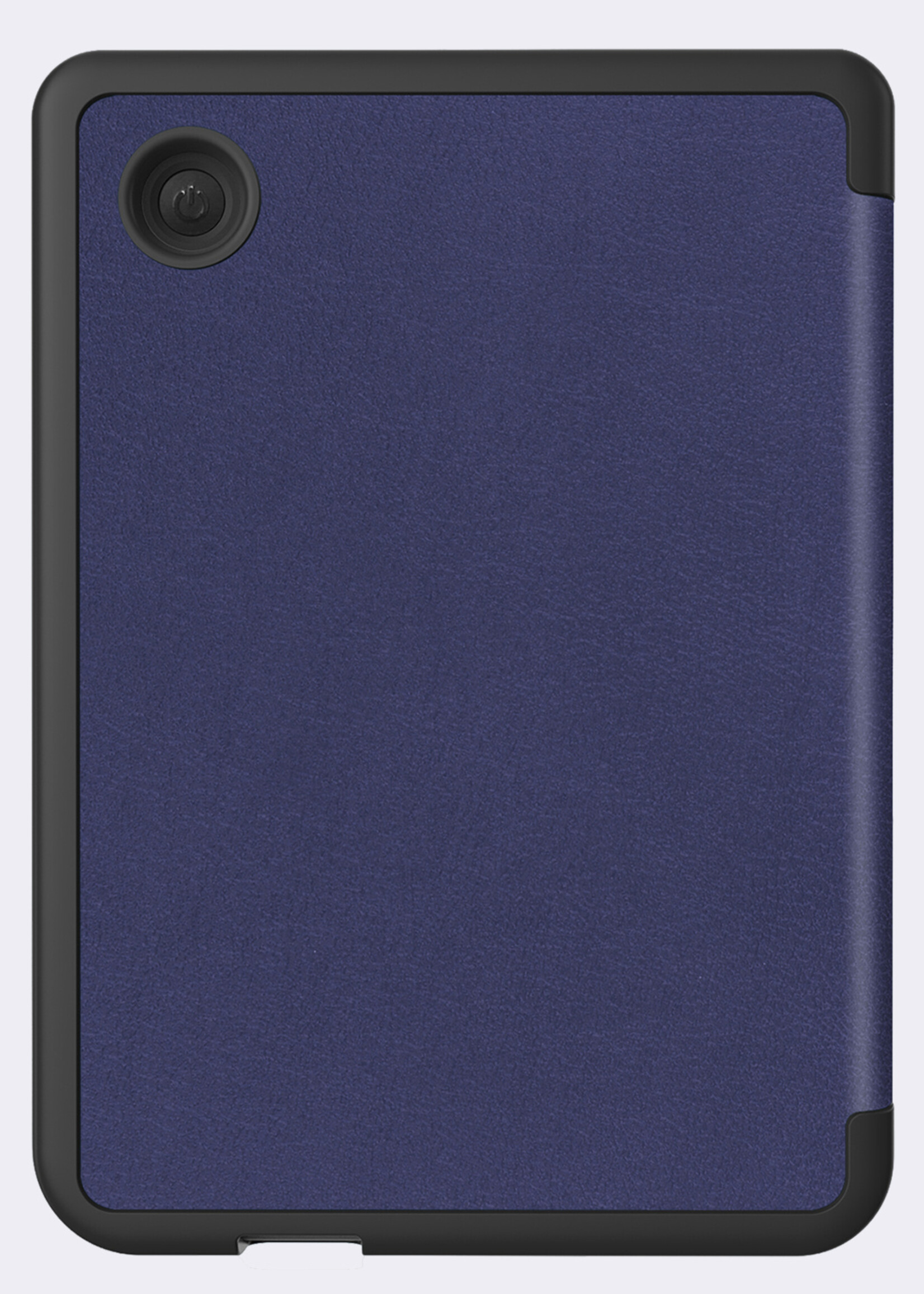 BTH BTH Kobo Clara 2E Hoesje Trifold Met Screenprotector - Donkerblauw