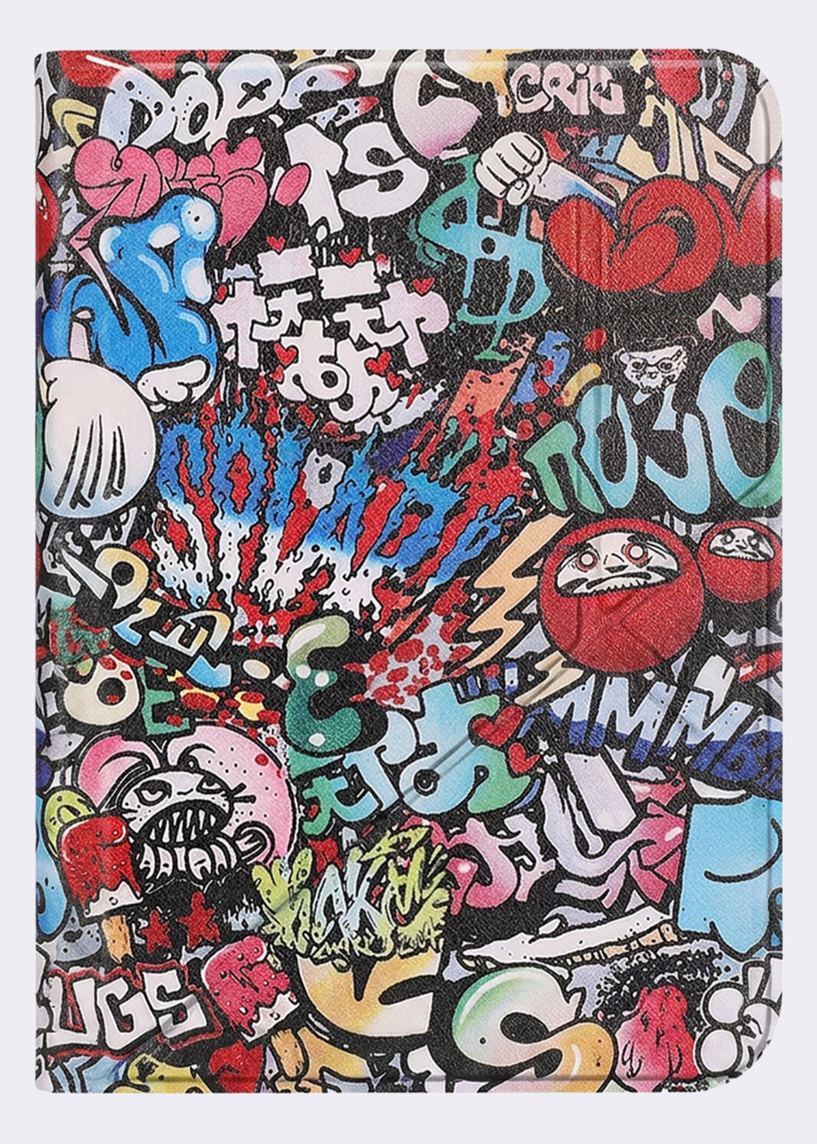 BTH BTH Kobo Clara Colour Hoesje Trifold - Graffity