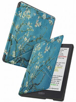 BTH BTH Kobo Clara BW Hoesje Trifold - Bloesem
