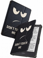 BTH BTH Kobo Clara HD Hoesje Trifold - Don't Touch Me