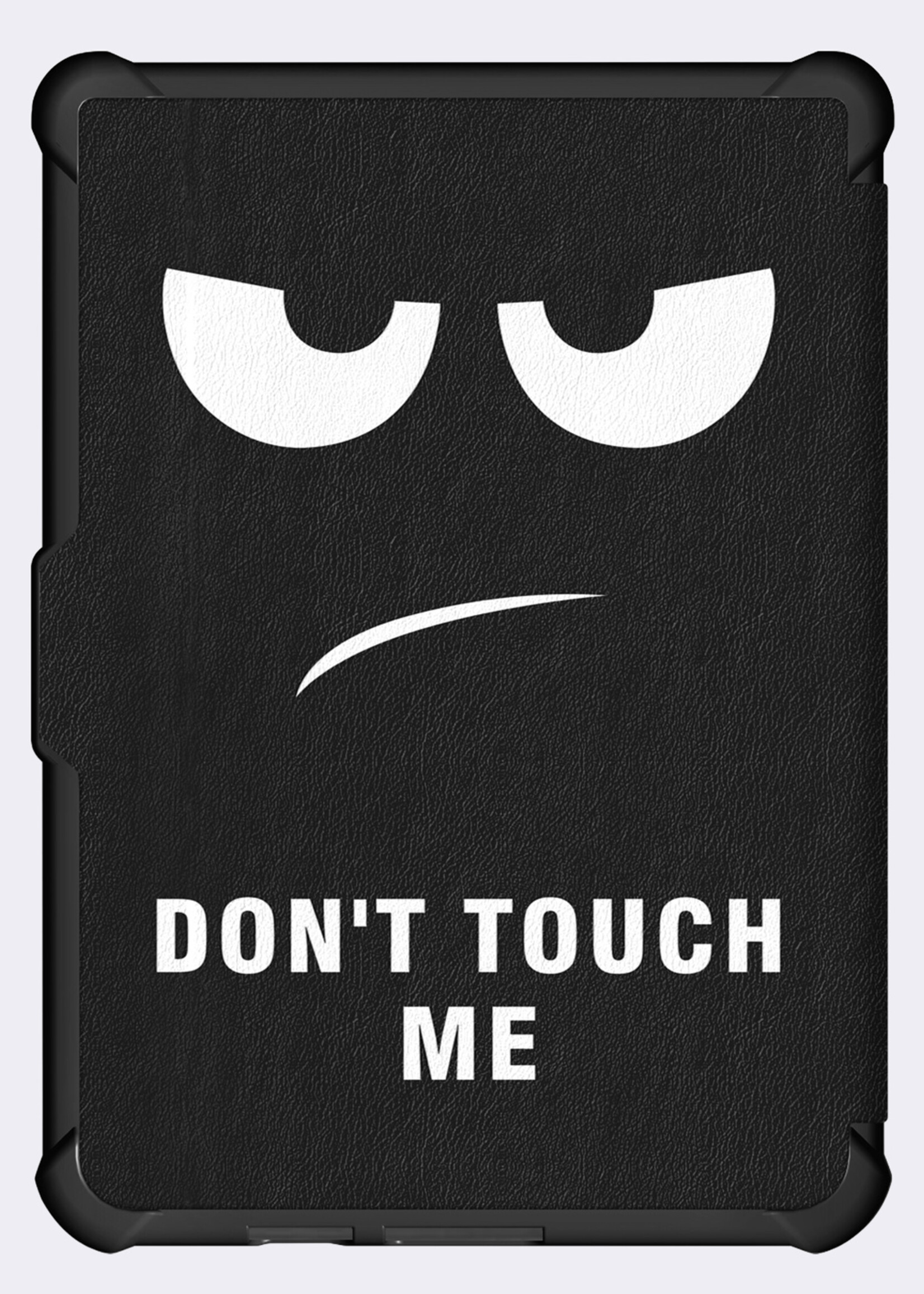 BTH BTH Kobo Clara HD Hoesje Trifold - Don't Touch Me