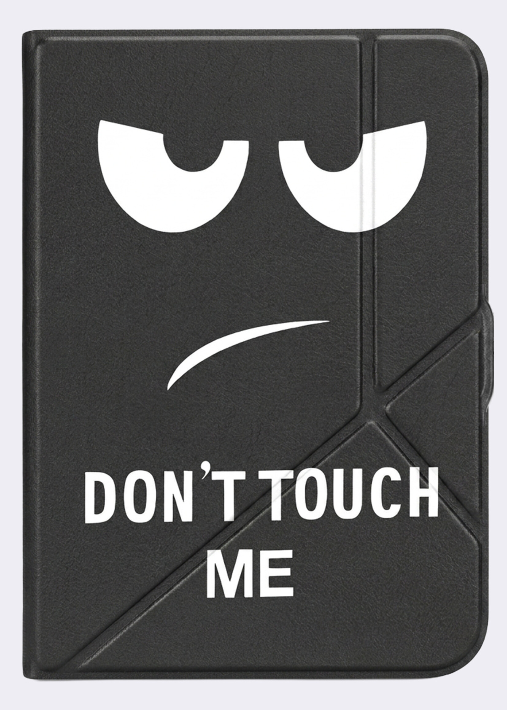 BTH BTH Kobo Clara HD Hoesje Trifold - Don't Touch Me