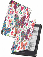 BTH BTH Kobo Clara HD Hoesje Trifold - Vlinders