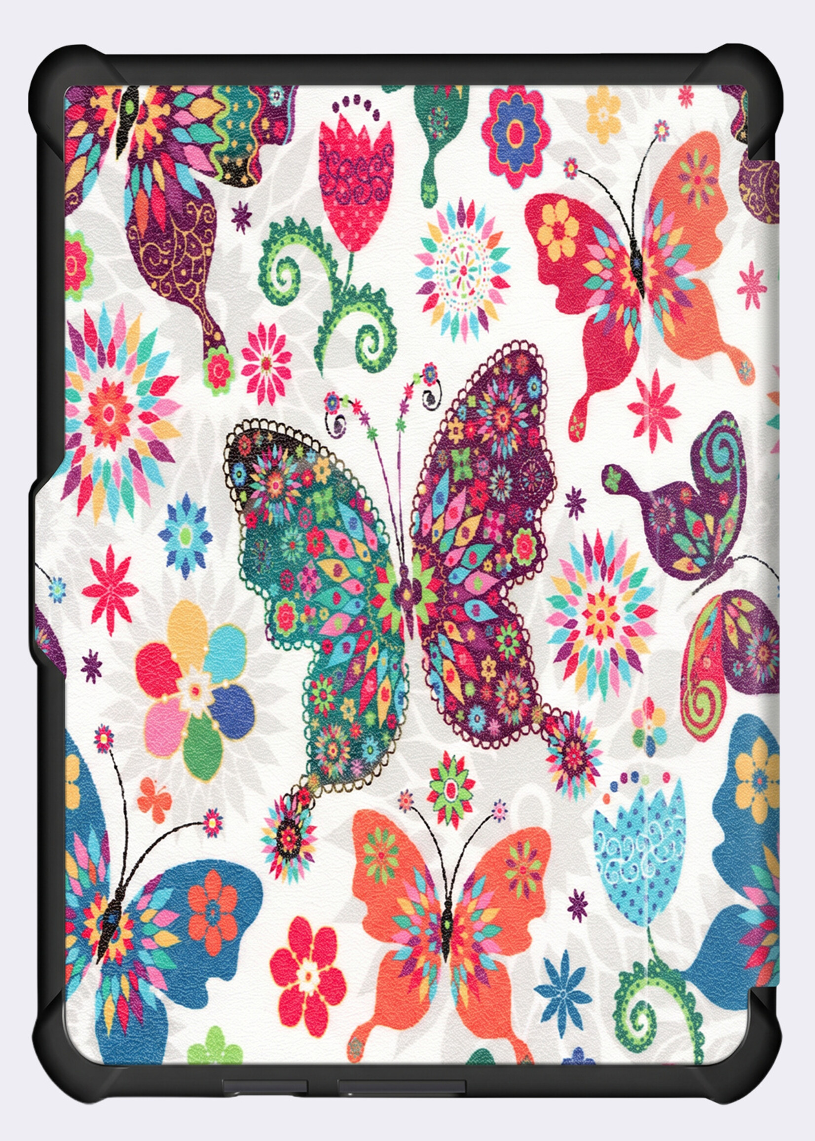 BTH BTH Kobo Clara HD Hoesje Trifold - Vlinders