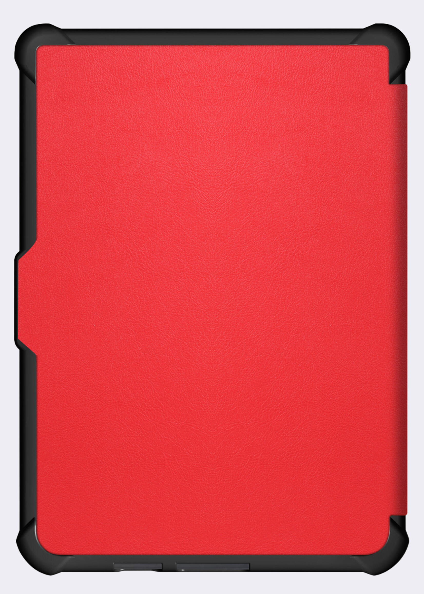 BTH BTH Kobo Clara HD Hoesje Trifold Met Screenprotector - Rood