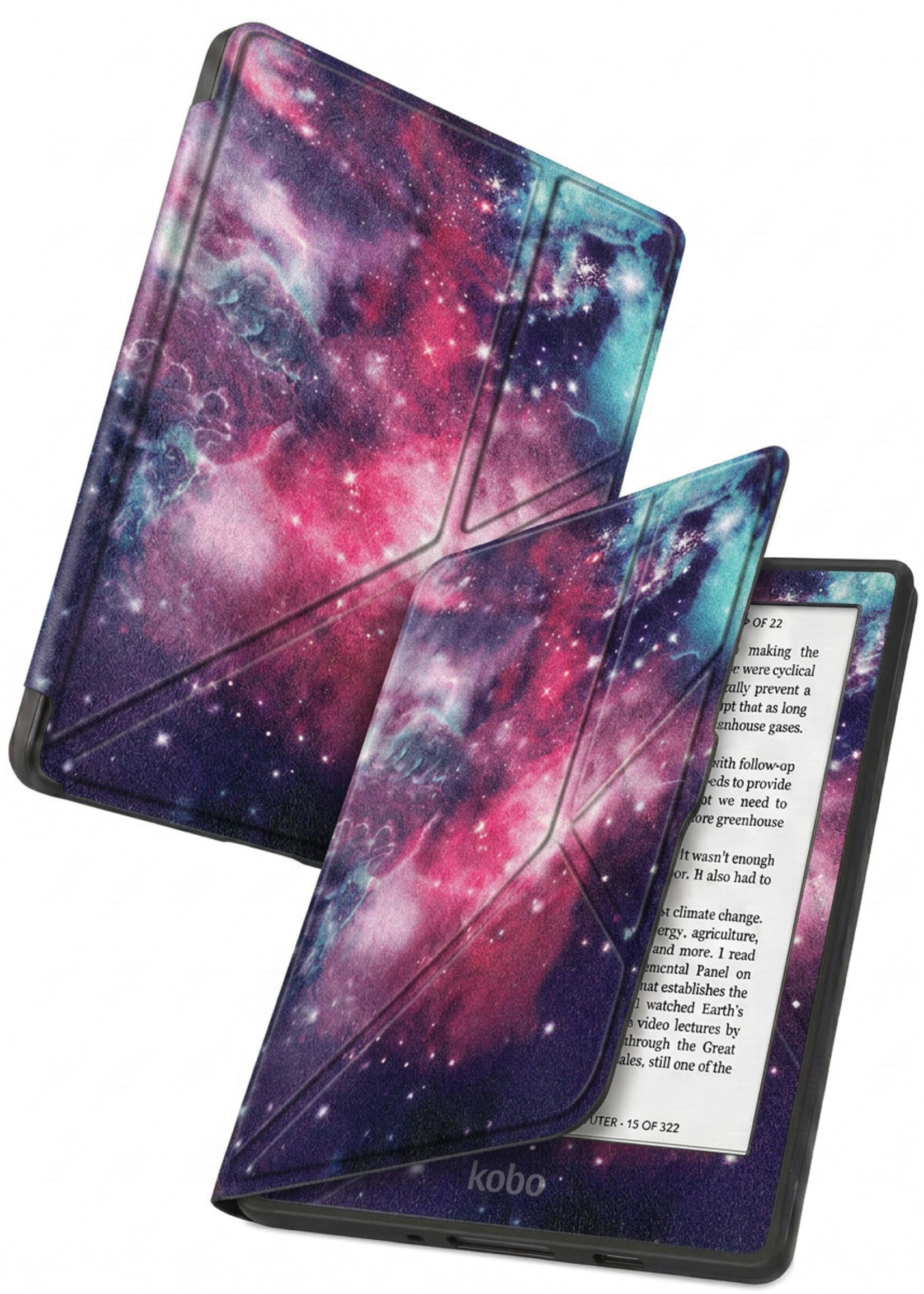 BTH BTH Kobo Nia Hoesje Trifold - Galaxy