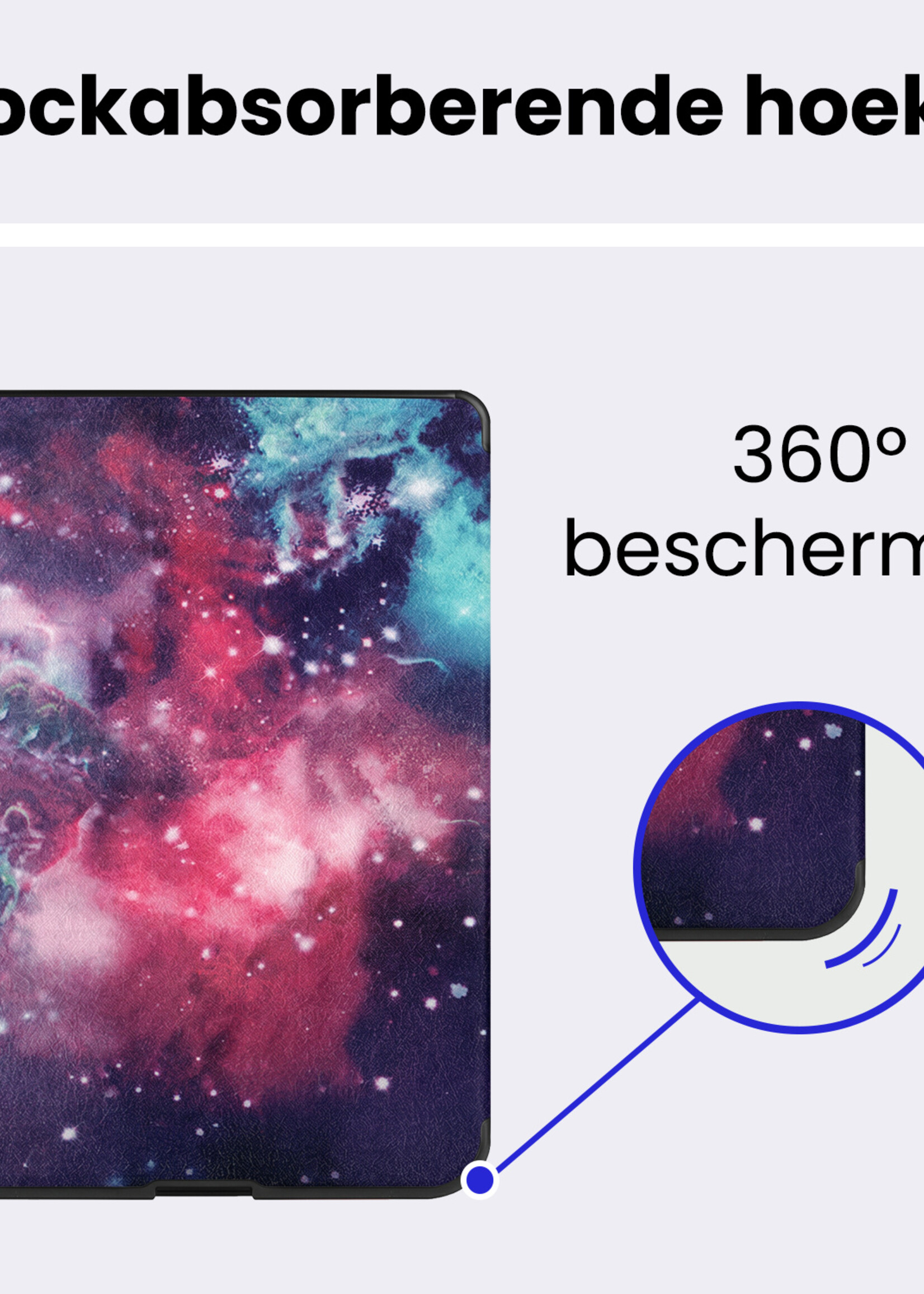 BTH BTH Kobo Nia Hoesje Trifold - Galaxy